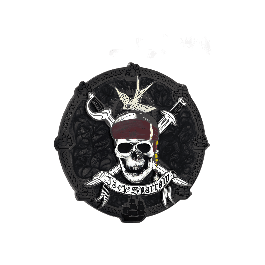 Black Logo Disney pin