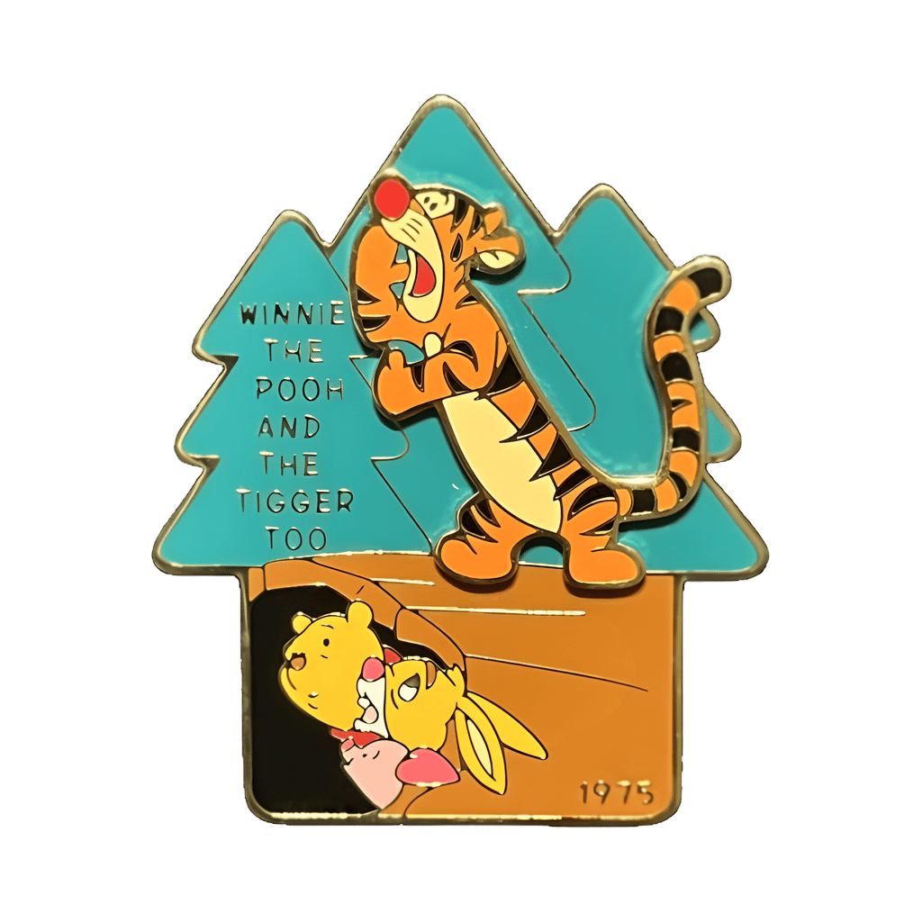 Winnie the Pooh and Tigger Too (1975) Disney pin