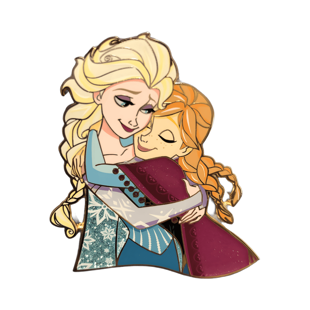 Elsa and Anna Disney pin