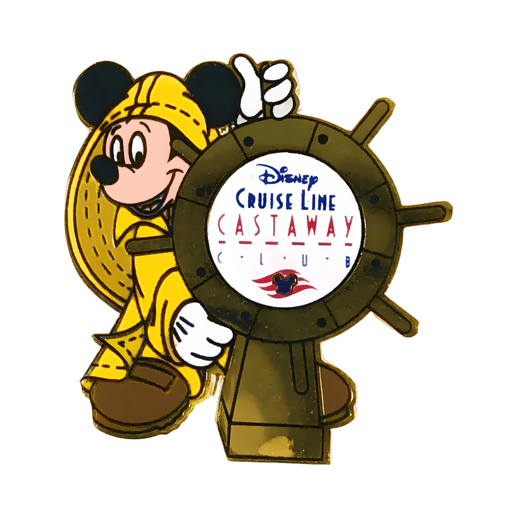 Mickey Mouse Helmsman Disney pin