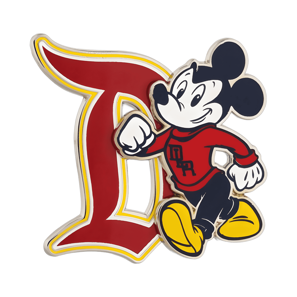Mickey Disneyland “D” Disney pin