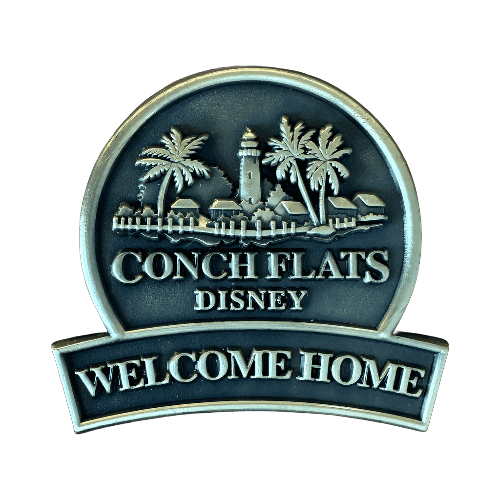 Disney's Old Key West Conch Flats Welcome Home Sign Disney pin