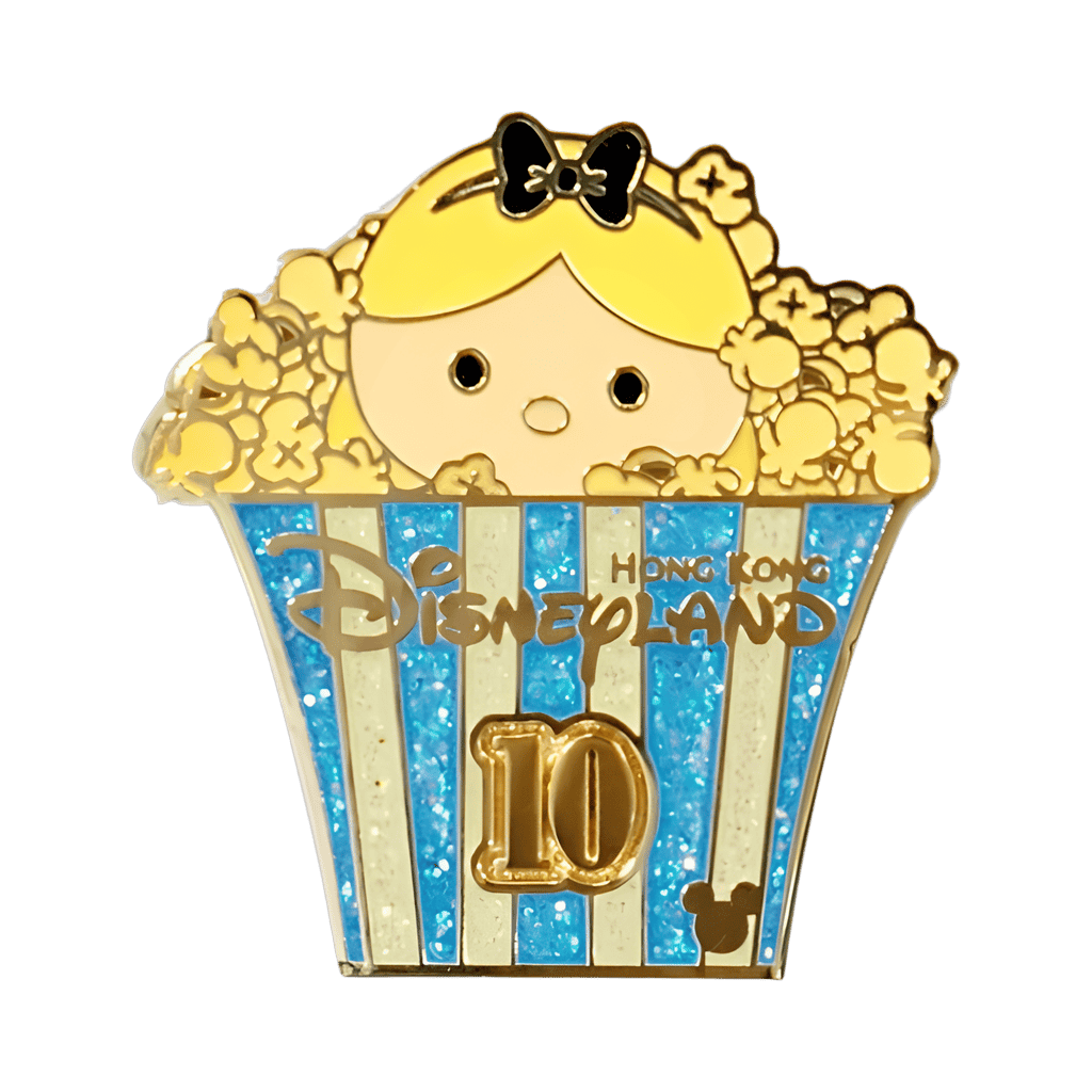 Tsum Tsum Alice Popcorn Disney pin
