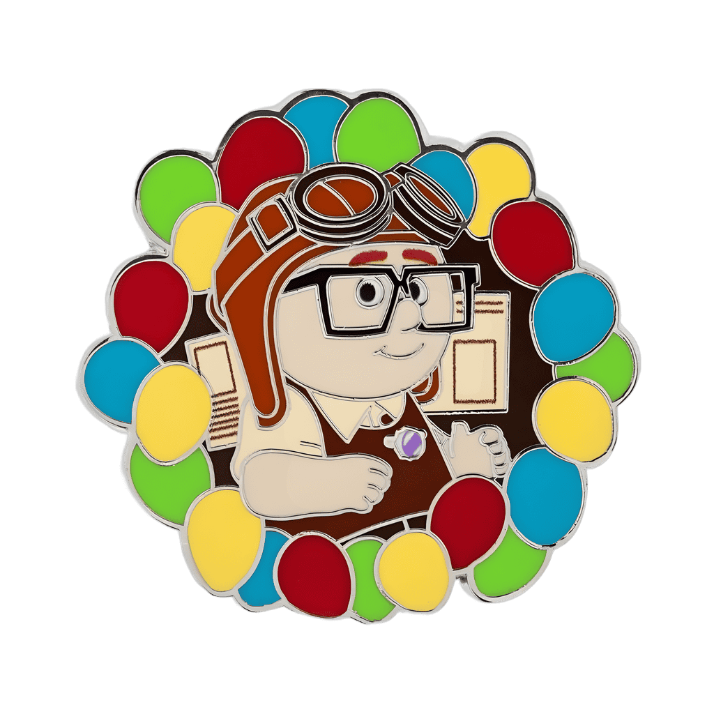 Young Carl Disney pin