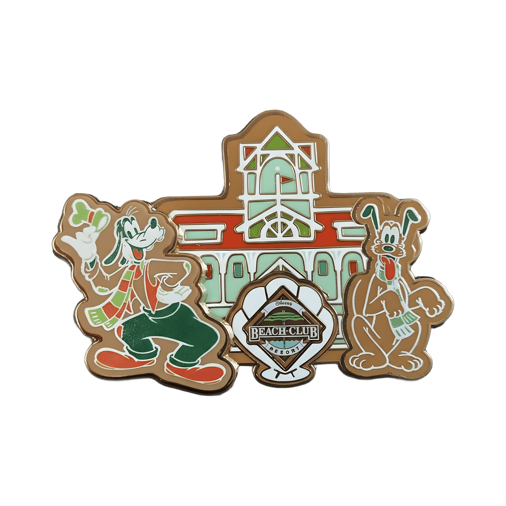 Beach Club Disney pin