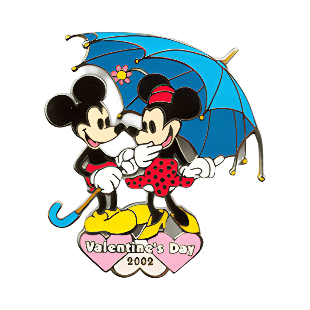 Mickey Mouse and Minnie Mouse Disney pin