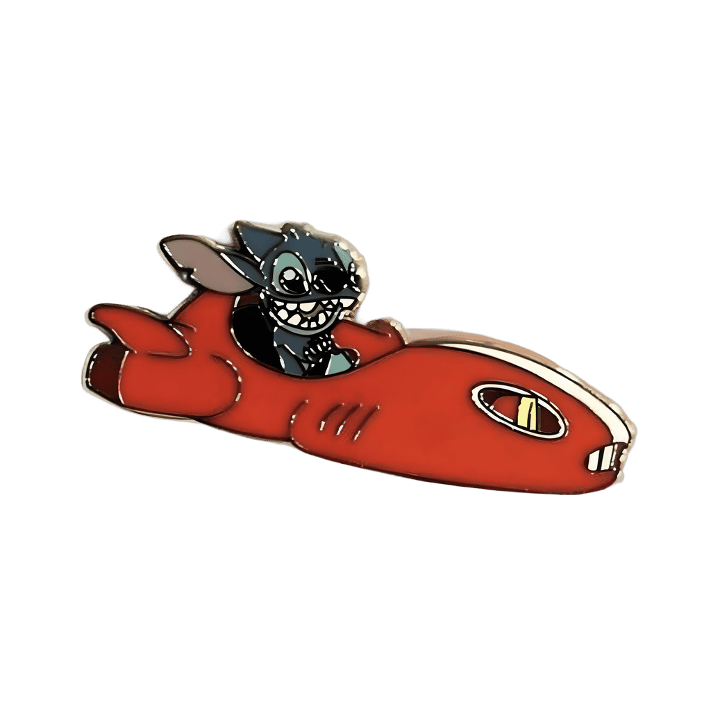 Stitch in Red Space Cruiser Disney pin