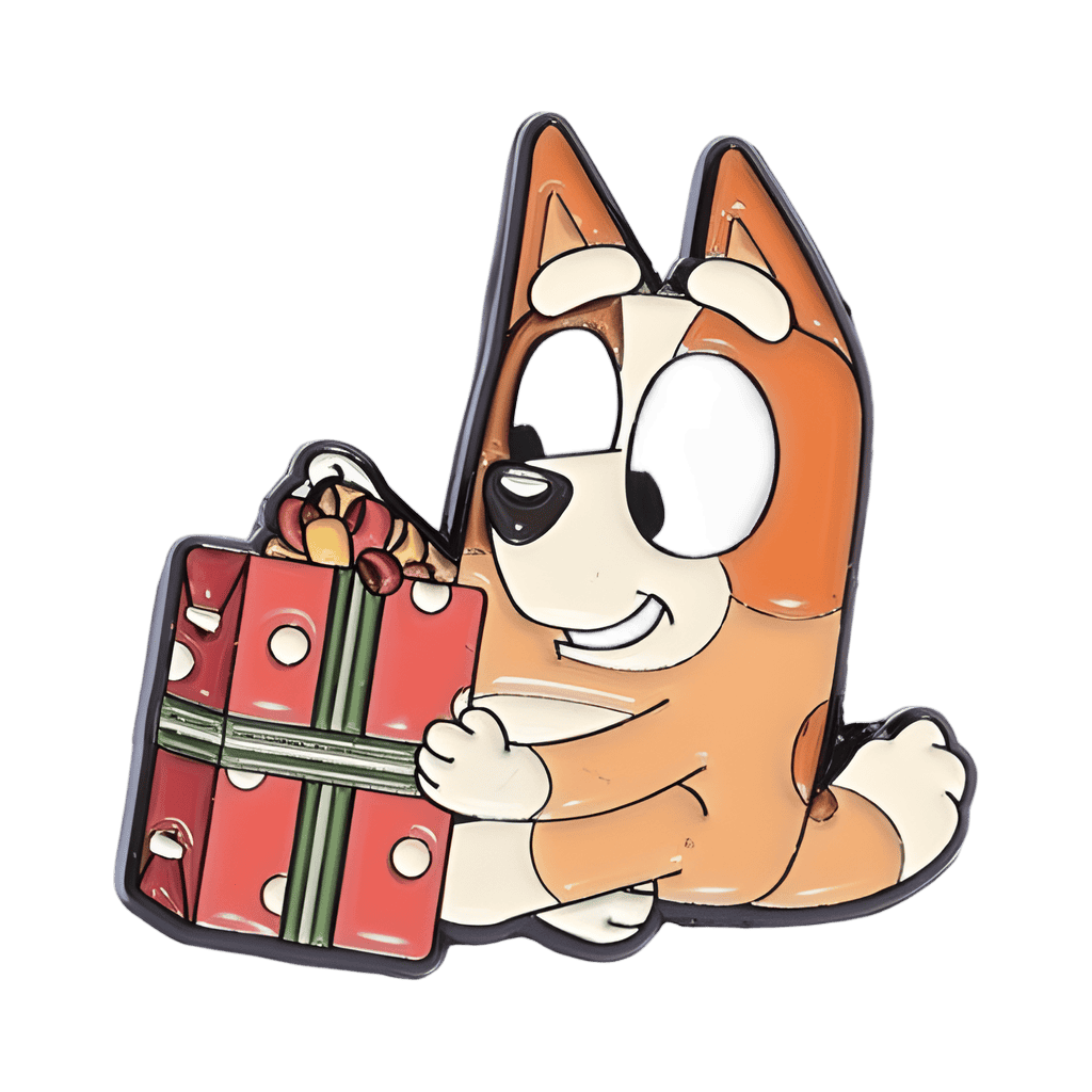 Bingo with present Disney pin