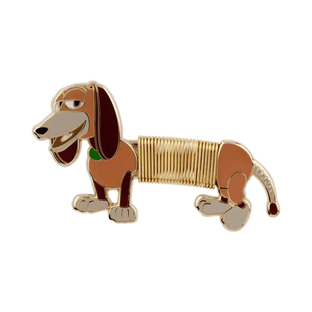 Slinky Dog with Flexible Spring Disney pin