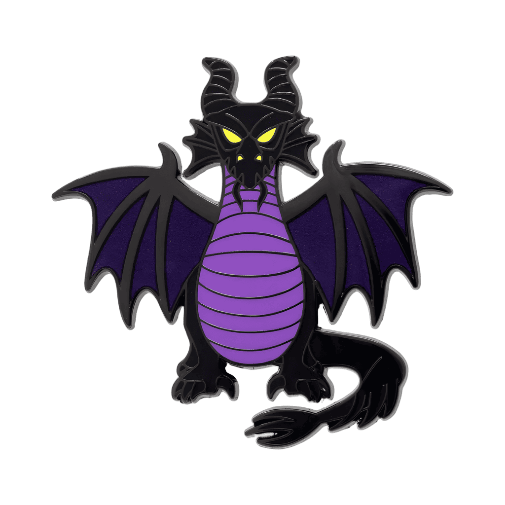 Maleficent Dragon 2.25" Disney pin