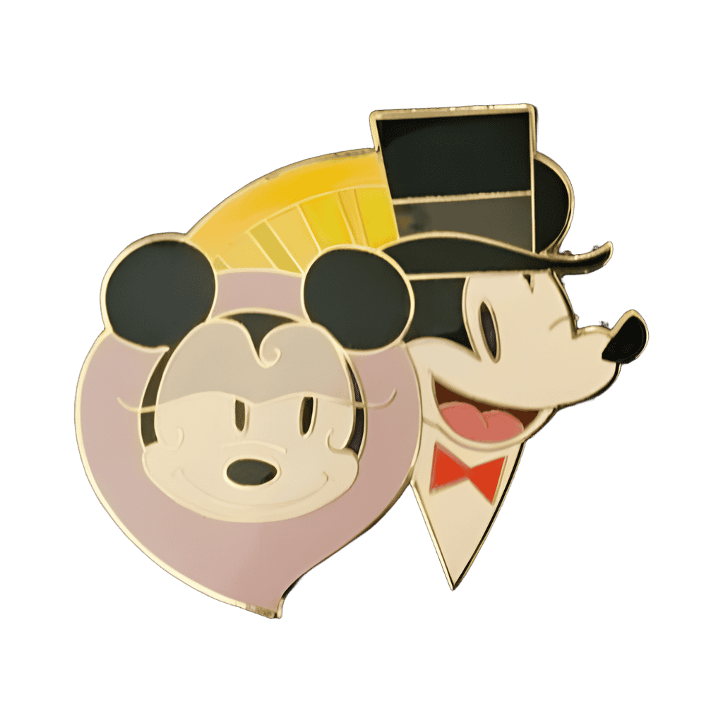 Mickey and Minnie Mouse Disney pin