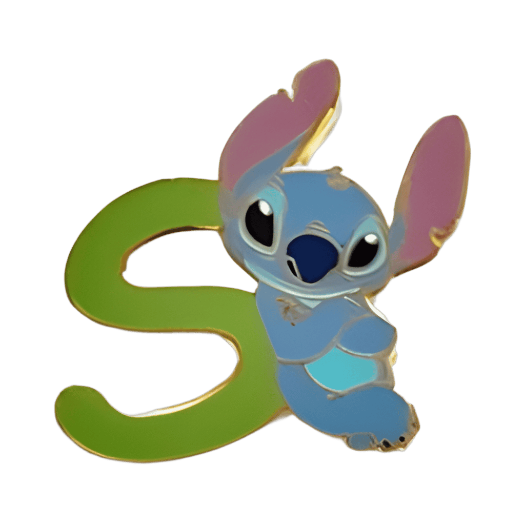 S is for Stitch Disney pin
