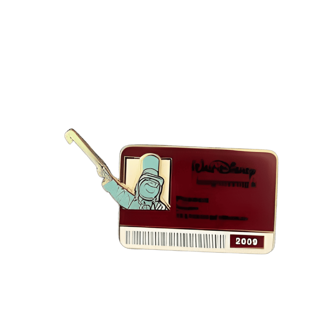 Pickwick ID Badge Disney pin