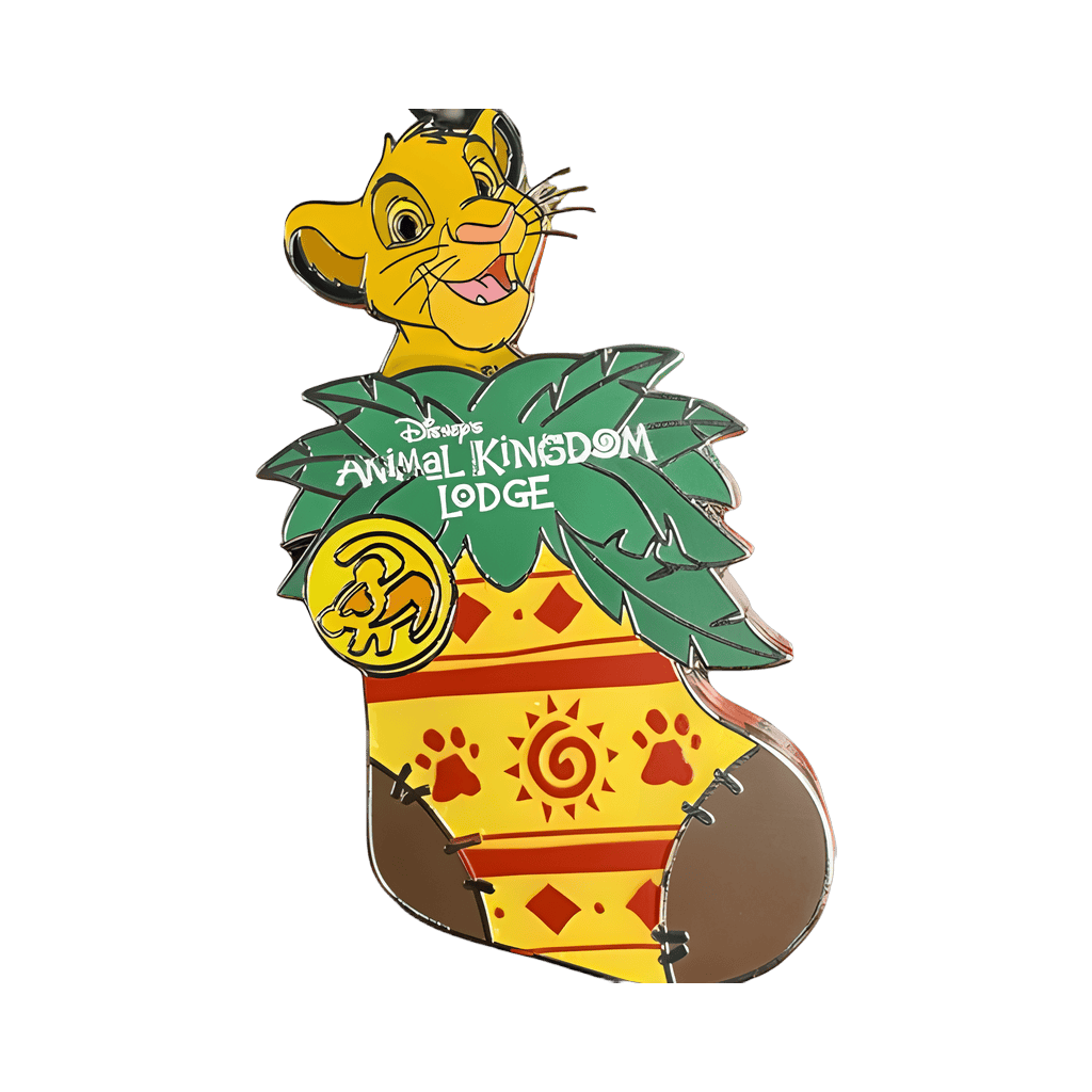 Animal Kingdom Lodge Christmas Stocking Disney pin