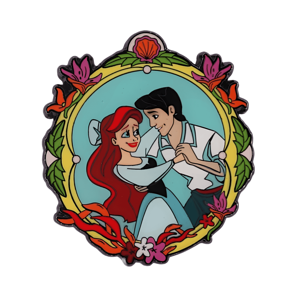 Ariel and Prince Eric Disney pin