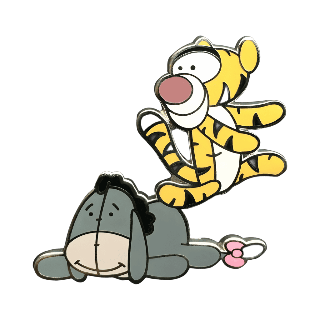Eeyore and tigger Disney pin