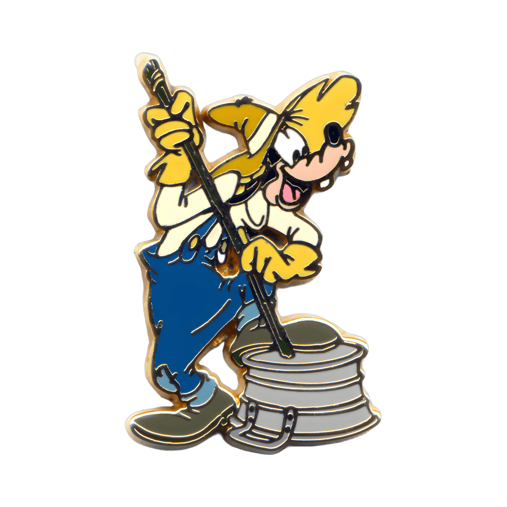 Goofy Playing the Wash Tub Bass Disney pin