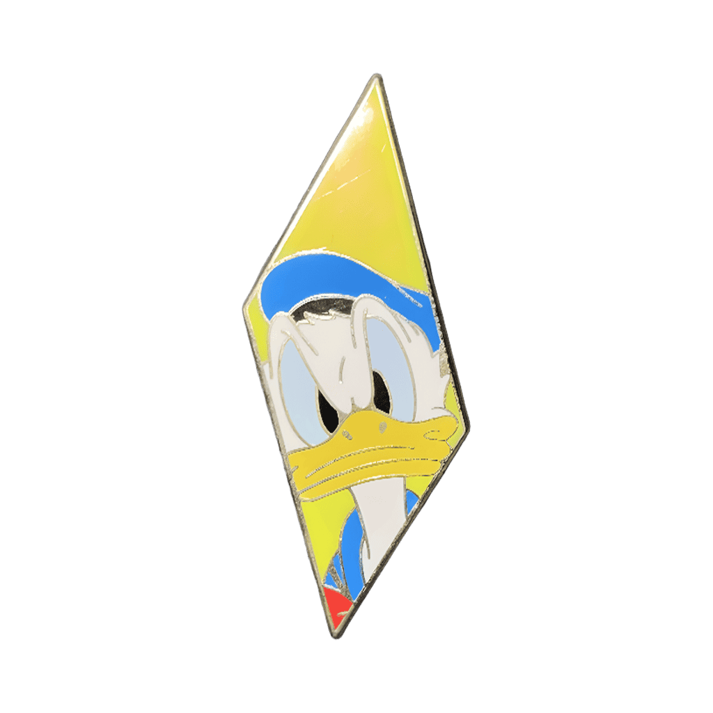 Tangram Pin Set - Mickey Mouse and Friends - Donald Duck (Yellow Parallelogram) Disney pin