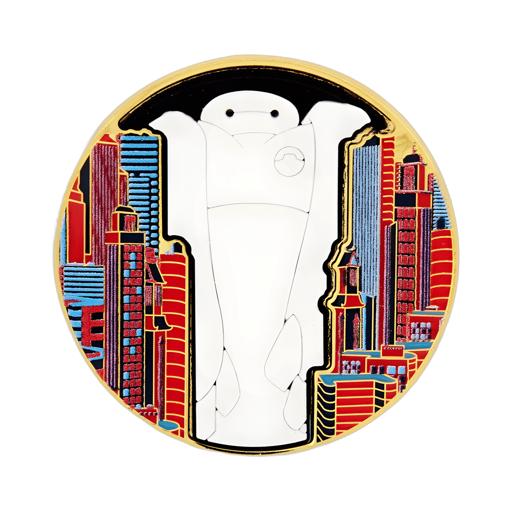Baymax City Circle Disney pin