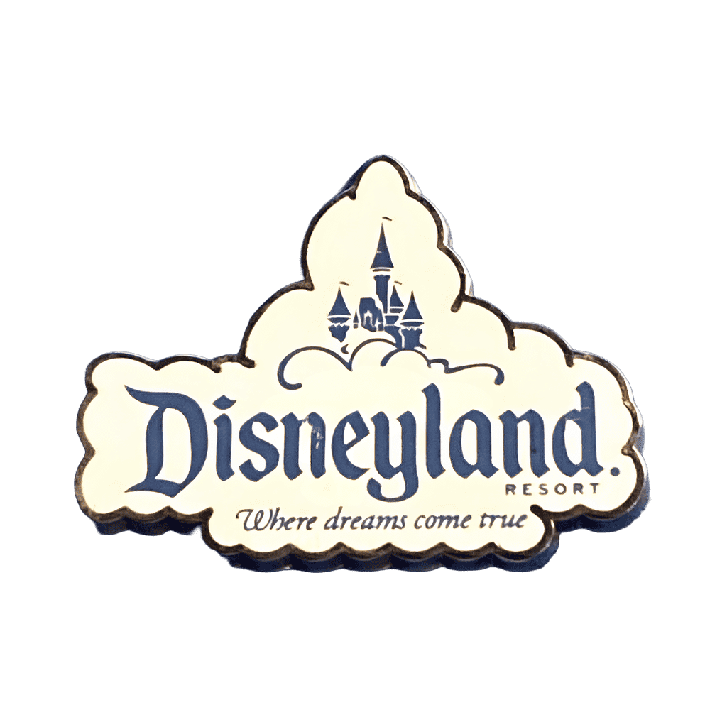 Logo with Castle in Clouds Disney pin