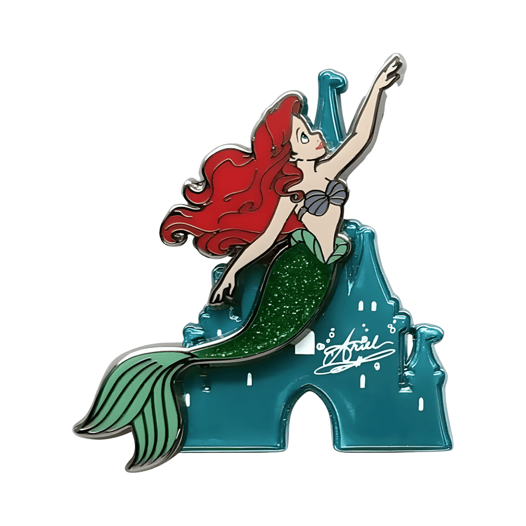 Princess Ariel with Castle Disney pin