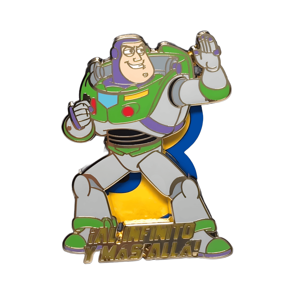 Spanish Buzz Lightyear Disney pin
