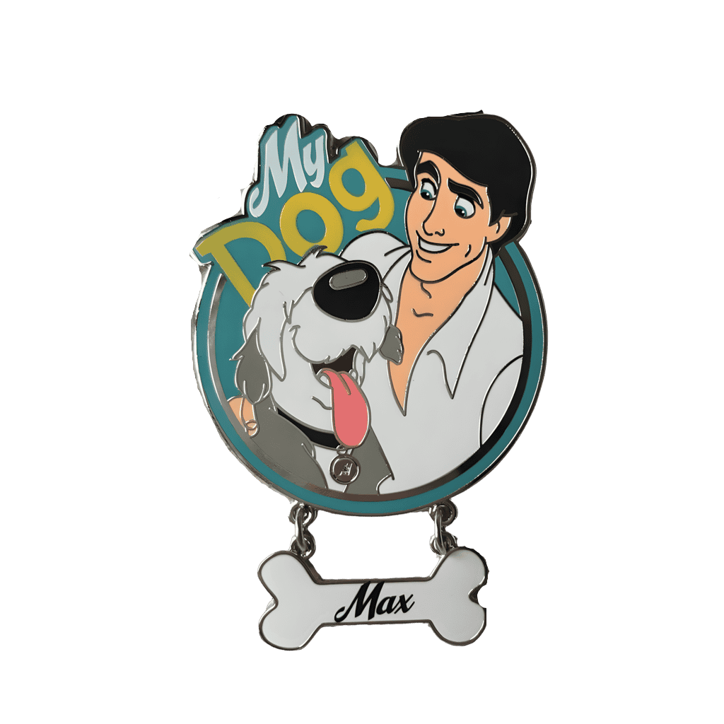 Eric and Max Disney pin
