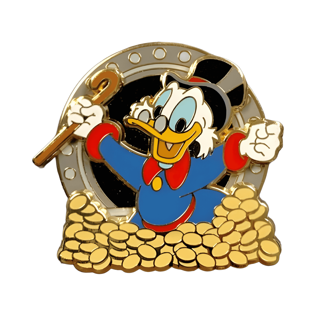 Scrooge McDuck 75th Anniversary Disney pin