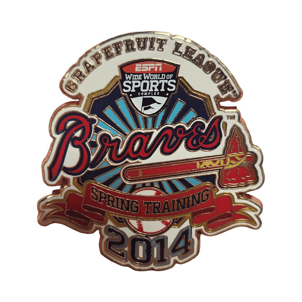 Atlanta Braves Grapefruit League — Spring Training 2014 Disney pin