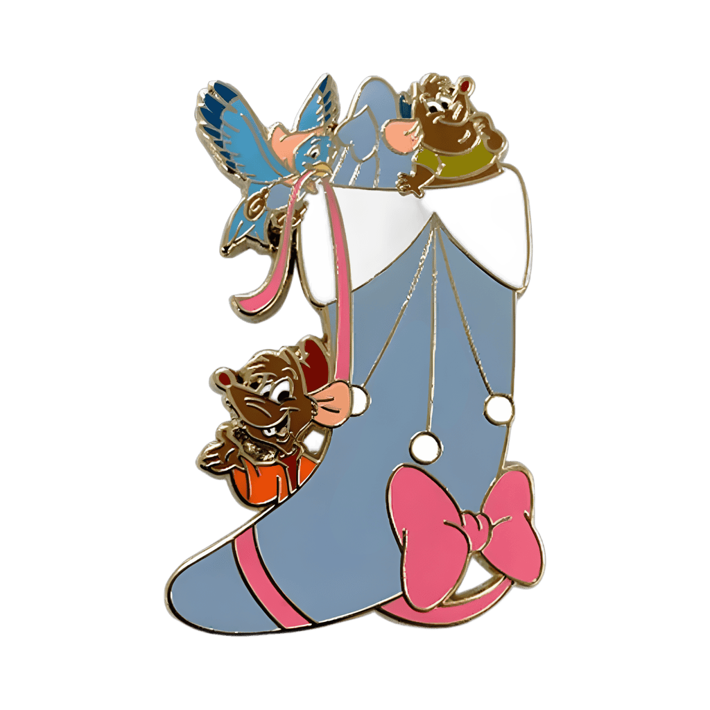 Cinderella - Jaq, Gus and Bluebird Disney pin