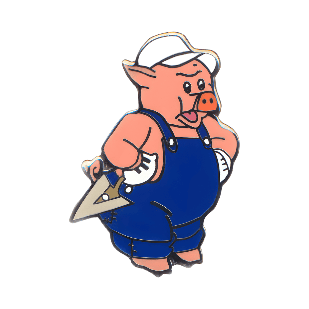 Practical Pig Disney pin