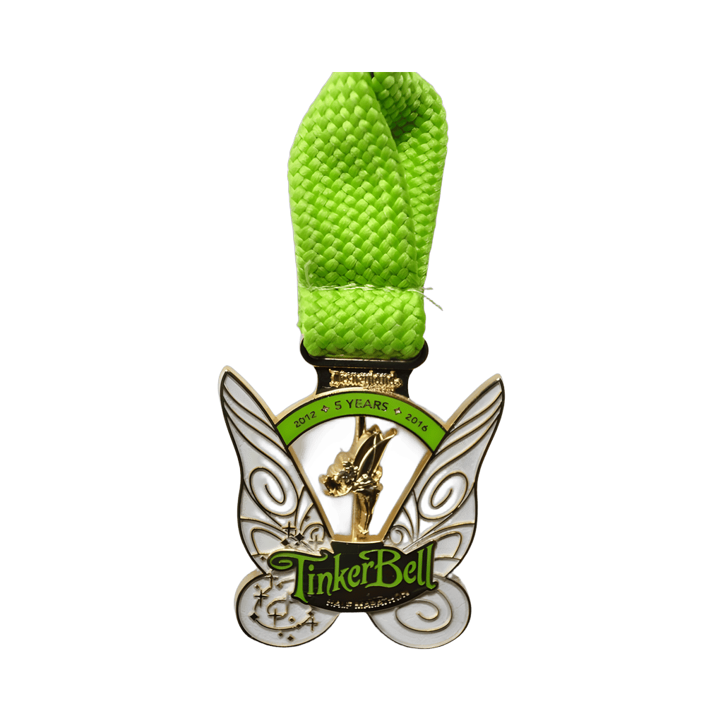 Tinker Bell Wings Medal (5 Years) Disney pin