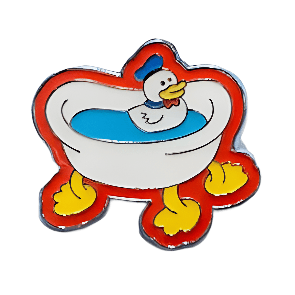 Donald Duck Bathtub Disney pin
