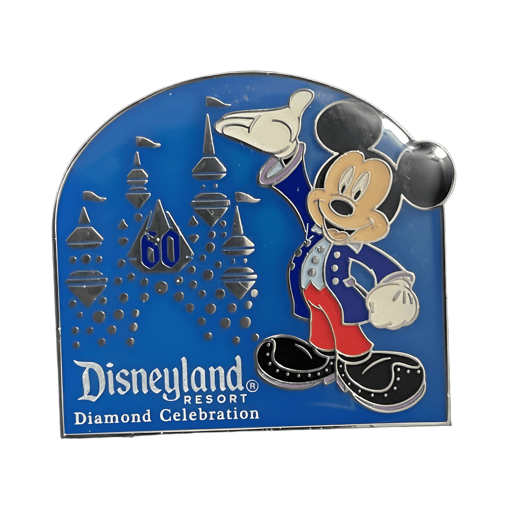 Mickey Mouse 60 Diamond Celebration Disneyland Resort Disney pin