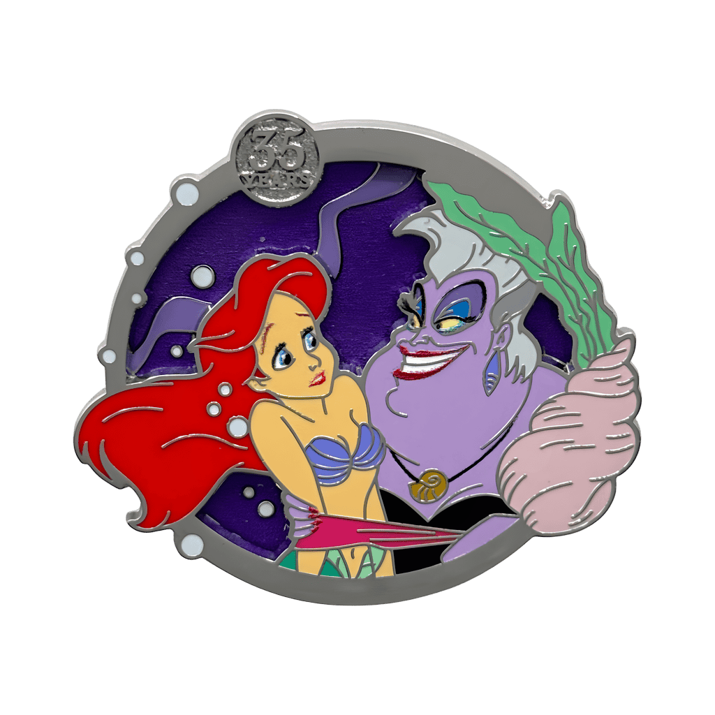 Ariel & Ursula Disney pin