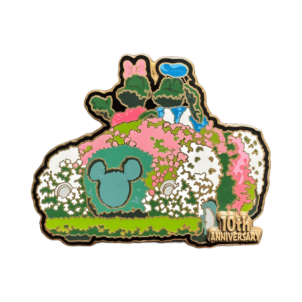 Donald & Daisy Topiary Disney pin