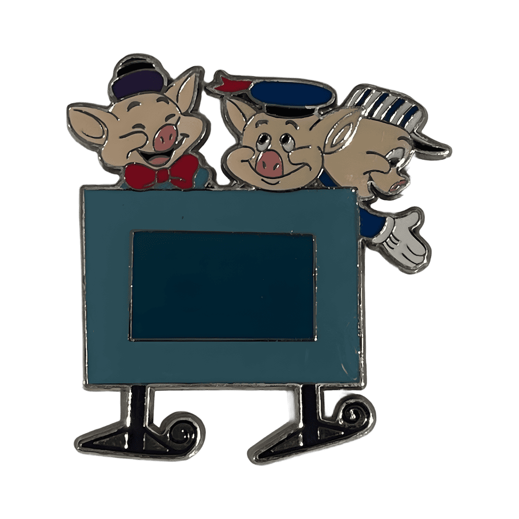 Three Little Pigs Disney pin