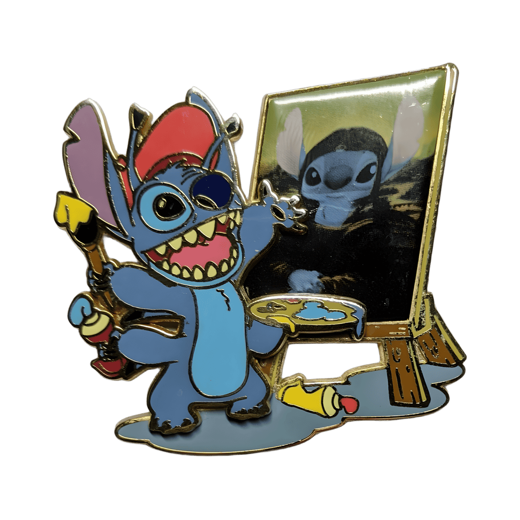 Stitch as da Vinci Disney pin