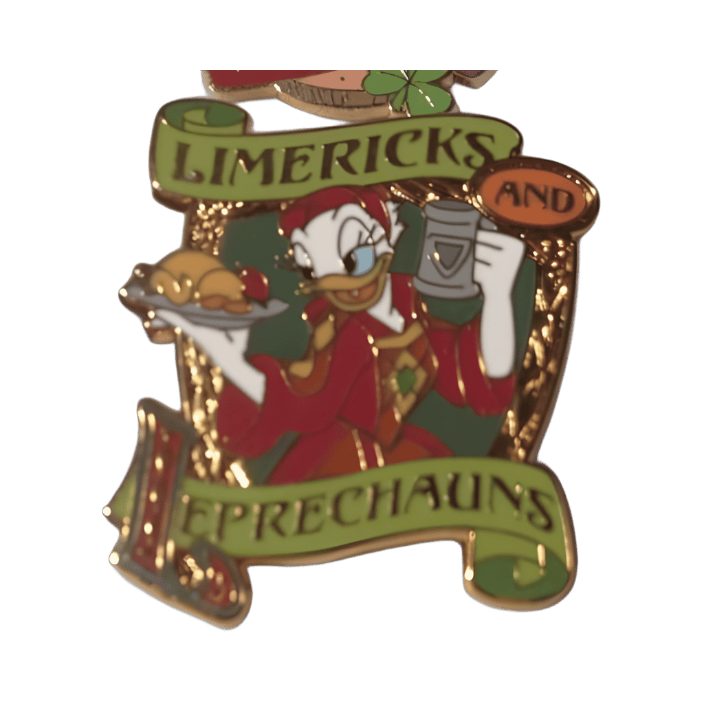 Limericks and Leprechauns - Daisy Duck Disney pin