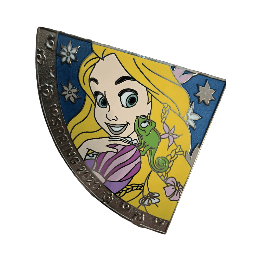 Spring Rapunzel and Pascal Disney pin
