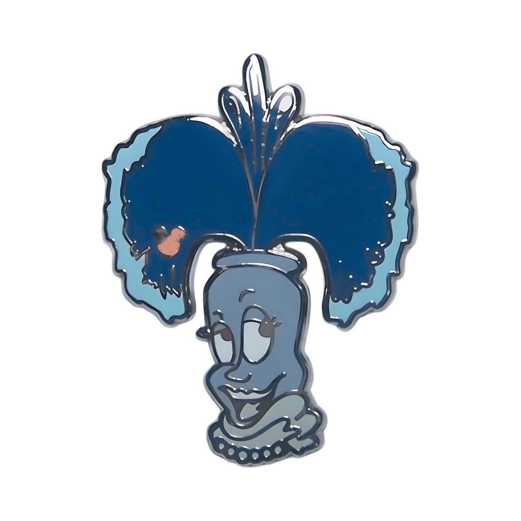 Dark Blue Fountain Disney pin