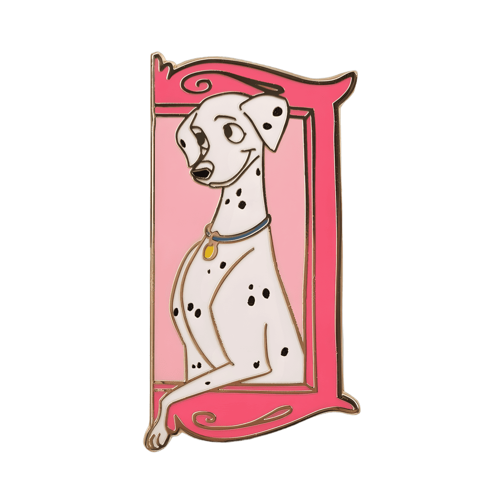 Pongo & Perdita Frame Pin Set - Perdita Disney pin