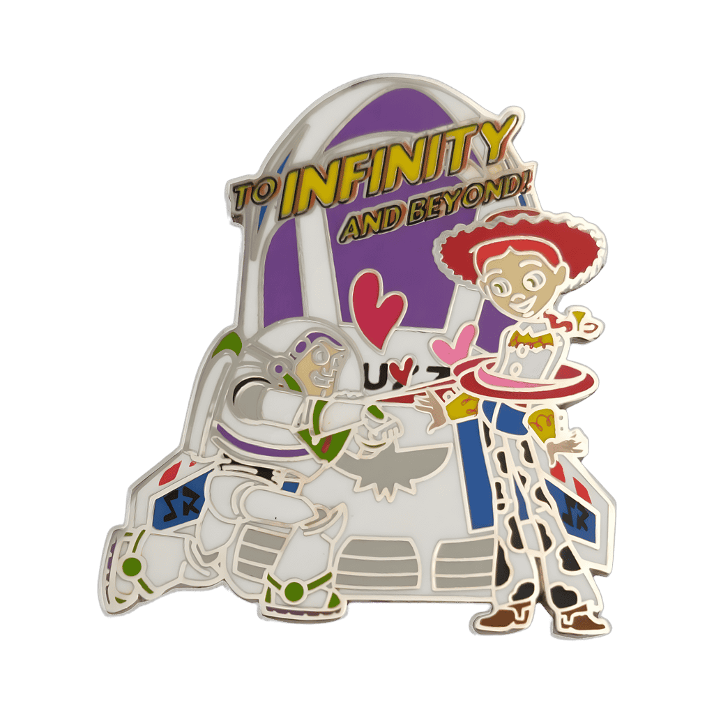Buzz and Jessie Disney pin
