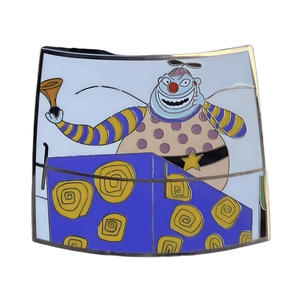 The Clown with the Tear Away Face Disney pin