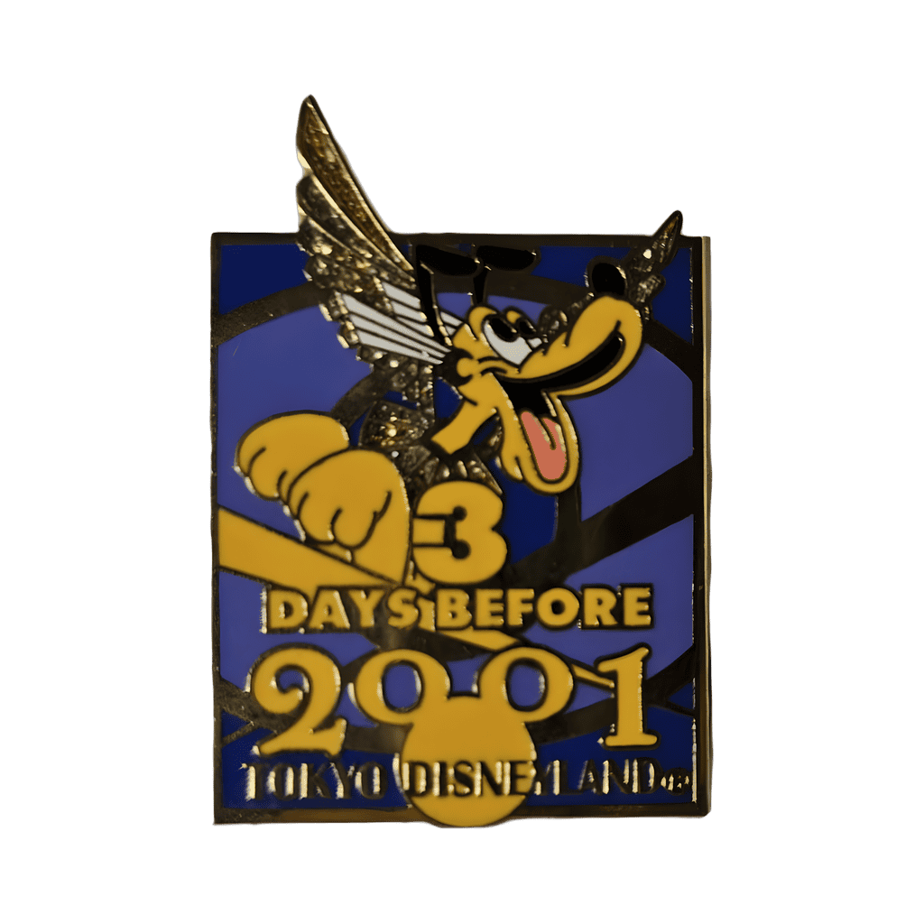 Pluto 3 Days before 2001 Disney pin