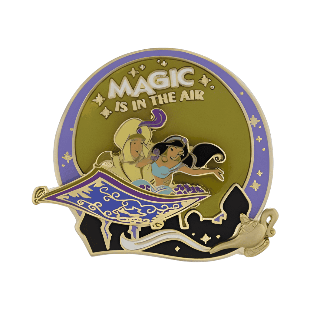 Aladdin and Jasmine Disney pin