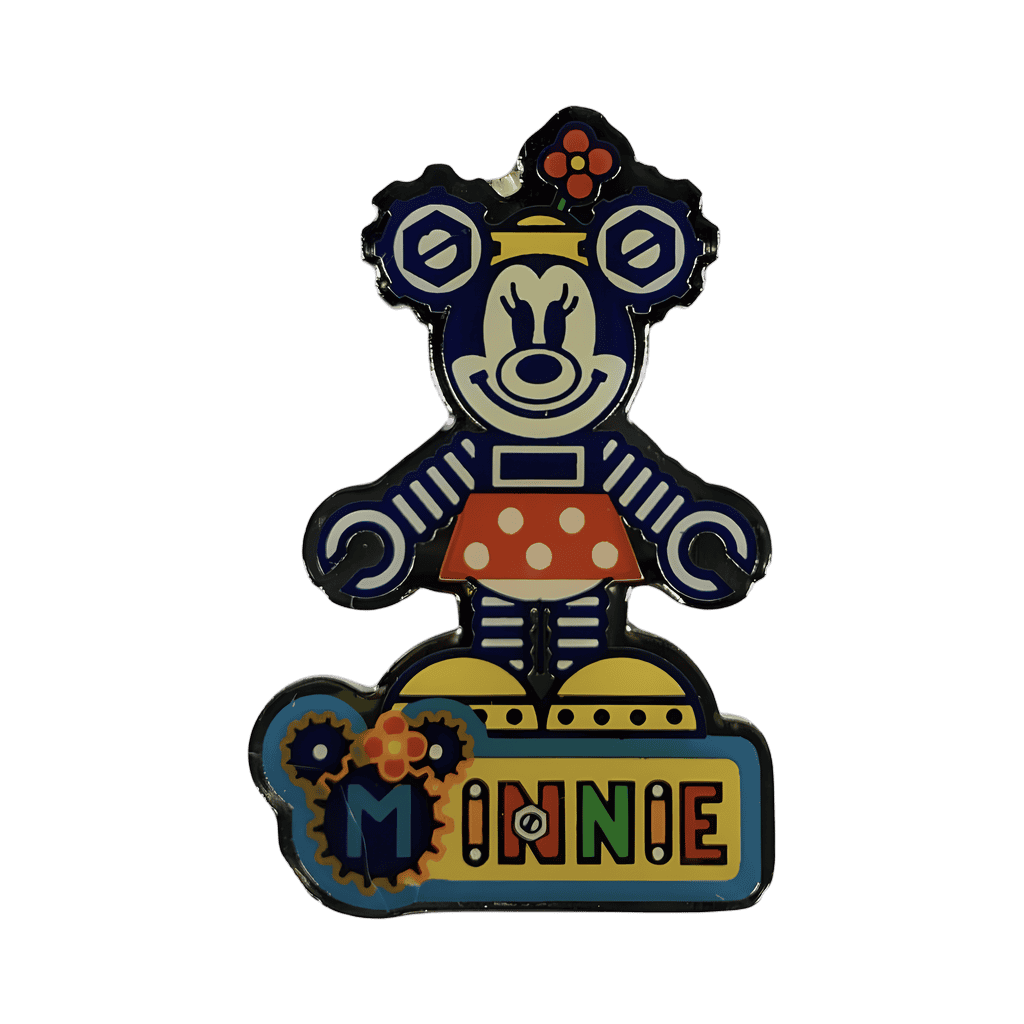 Robot Minnie Mouse Disney pin