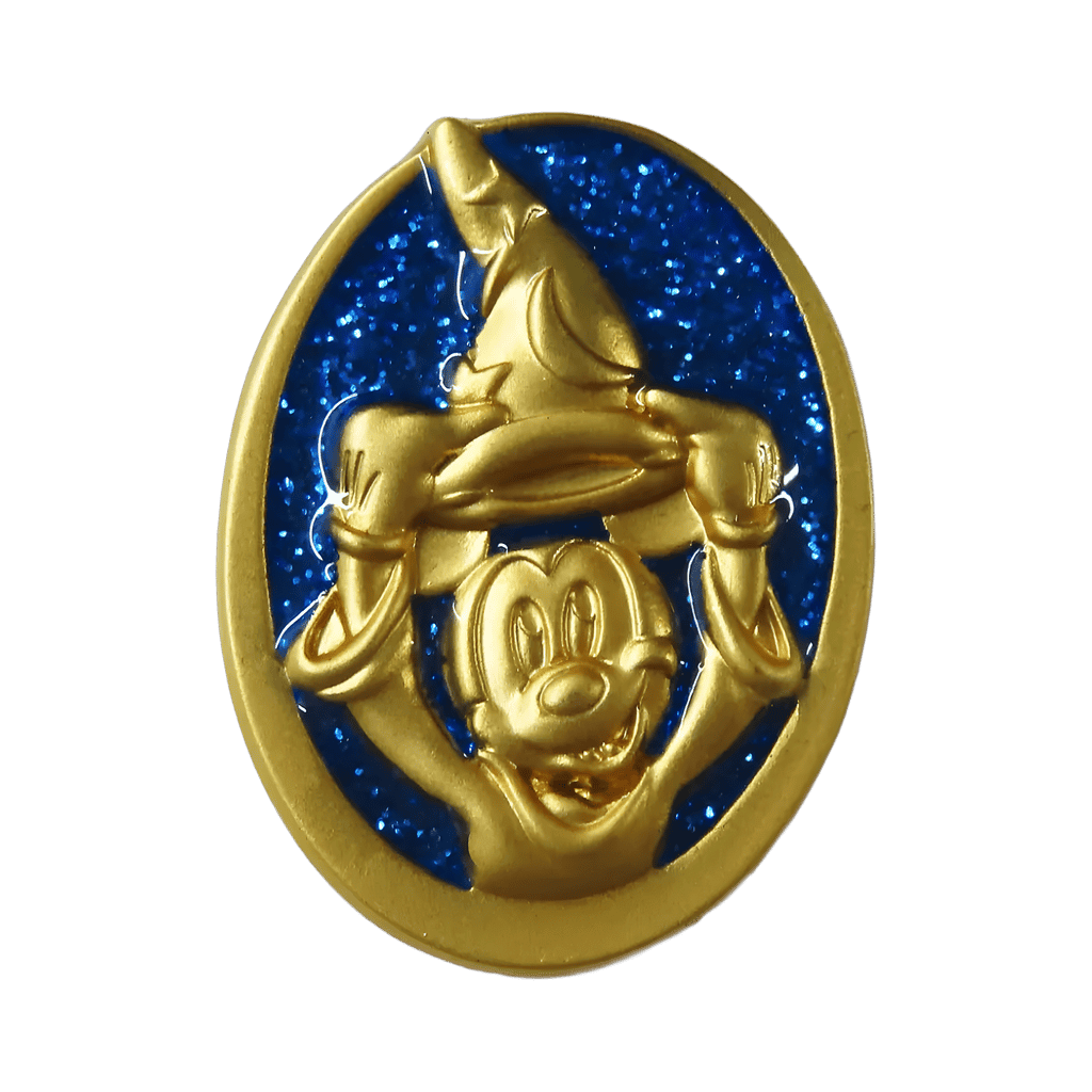 D23 Japan 2013 - Goldtone Sorcerer Mickey Disney pin