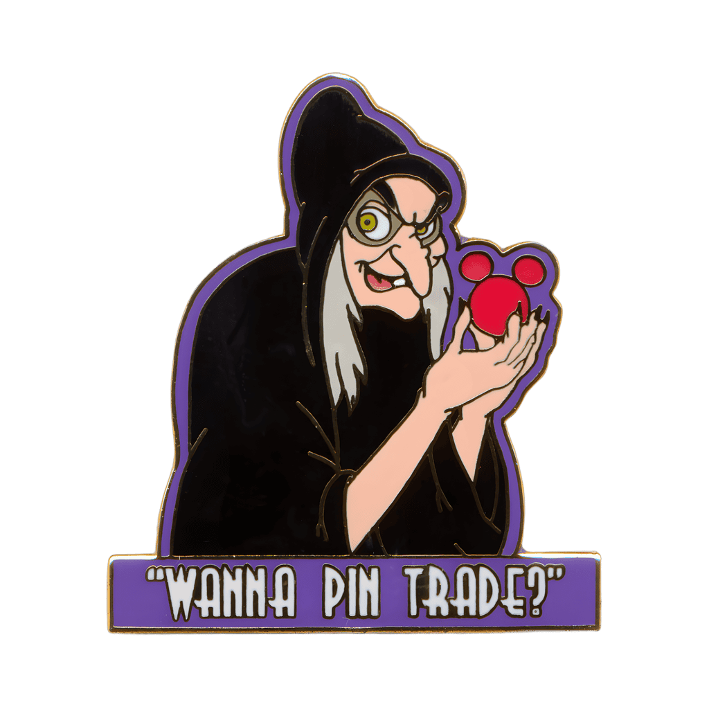 "Wanna Pin Trade?" - Old Hag Disney pin