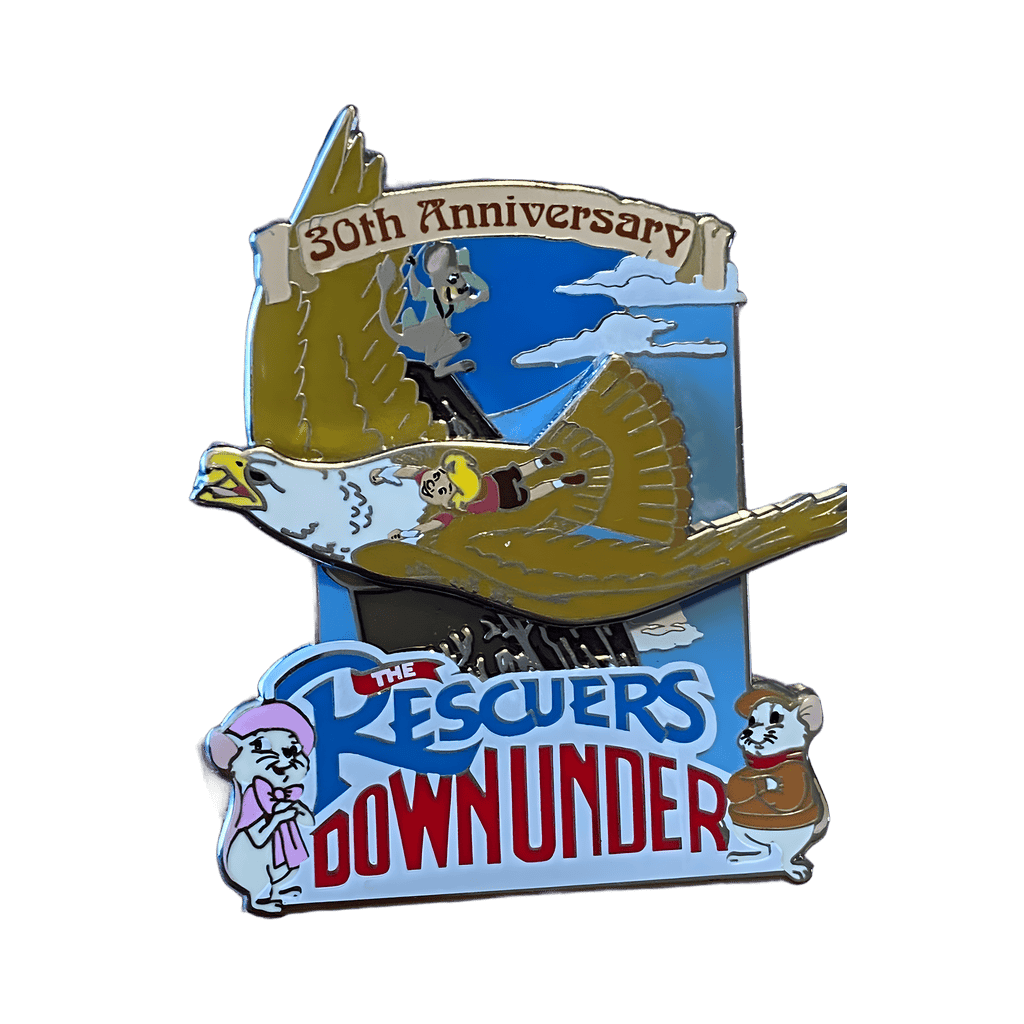 The Rescuers Down Under 30th Anniversary Disney pin